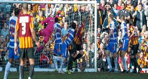 تعادل برادفورد سيتي مع ريدينج في كأس إنجلترا 